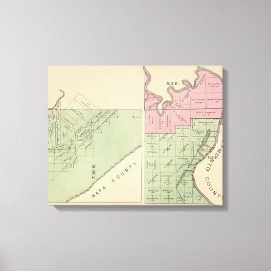 Yolo County 6 Canvas Afdruk (Voorkant)