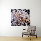 Yolo County Fair Abstract 3 Paars | SVP-Afbeelding Wandkleed (In Situ (horizontaal))