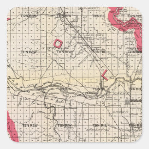 Yolo County Vierkante Sticker