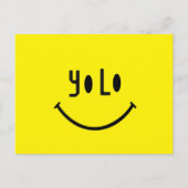 Yolo Face Briefkaart (Voorkant)