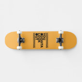 YOLO met voorzichtigheid Skateboard (Horizontaal)