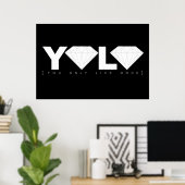 YOLO POSTER (Thuiskantoor)