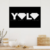 YOLO POSTER (Keuken)
