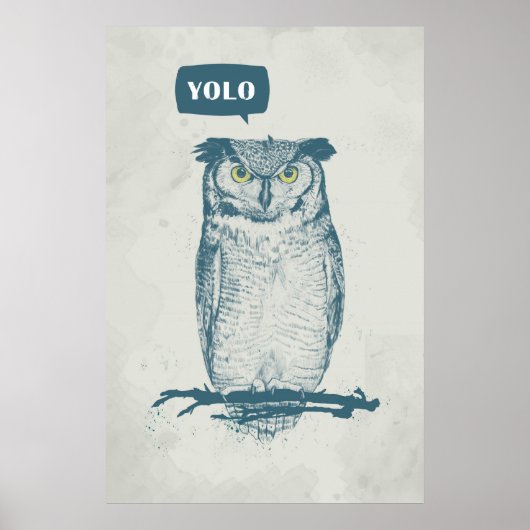 YOLO POSTER (Voorkant)