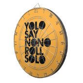 YOLO Roll Solo gevuld Dartbord (Voorkant Rechts)