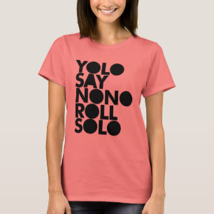 YOLO Roll Solo gevuld T-shirt