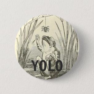 YOLO RONDE BUTTON 5,7 CM