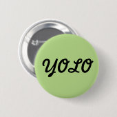 YOLO-toets Ronde Button 5,7 Cm (Voorkant /achterkant)