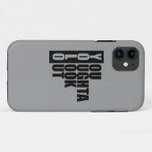 YOLO Verticale Box Case-Mate iPhone Case (Achterkant (horizontaal))
