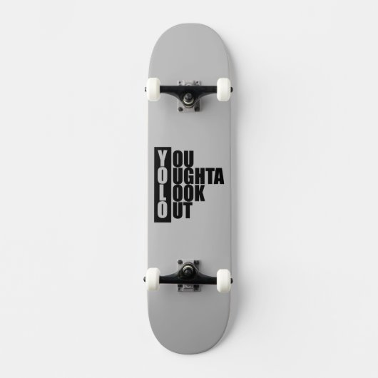 YOLO Verticale Doos Skateboard (Voorkant)