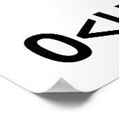 YOLO Wiskunde Funny Poster (Hoek)