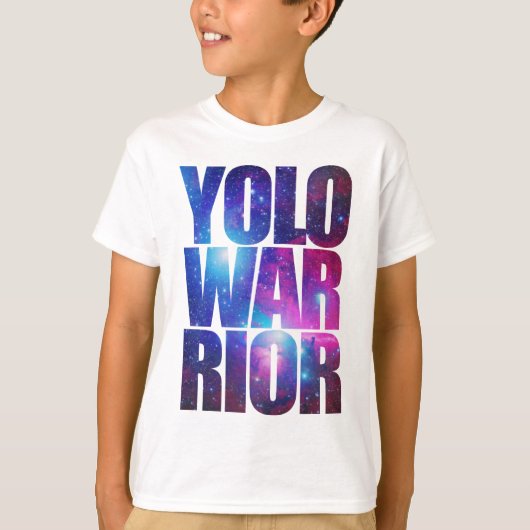 YOLOWARRIOR - Cosmos T-shirt (Voorkant)