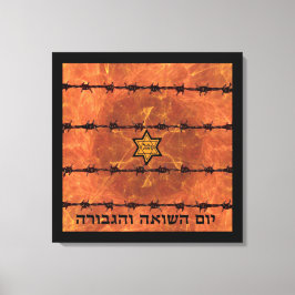 Yom HaShoah Canvas Afdruk
