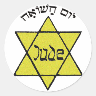 Yom Hashoah Ronde Sticker