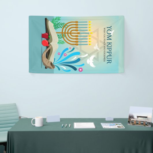 Yom Kippur Banner (Beurs)