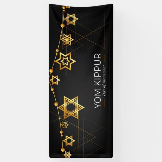 Yom Kippur Banner (Verticaal)