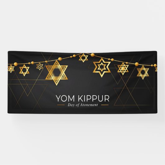 Yom Kippur Banner (Horizontaal)
