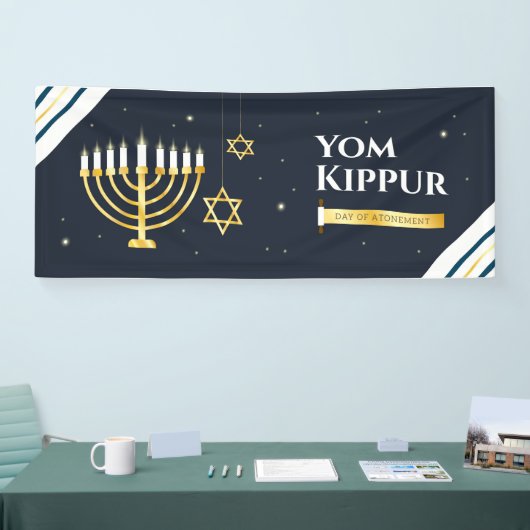Yom Kippur Banner (Beurs)