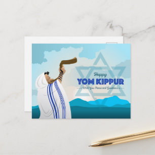 Yom Kippur Briefkaart