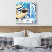 Yom Kippur Canvas Afdruk (Insitu (Slaapkamer))