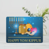 Yom Kippur Feestdagenkaart (Staand voorkant)