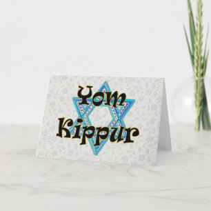 Yom Kippur-kaart Kaart