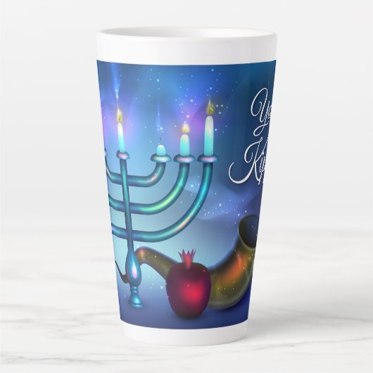 Yom Kippur Latte Mok (Voorkant)