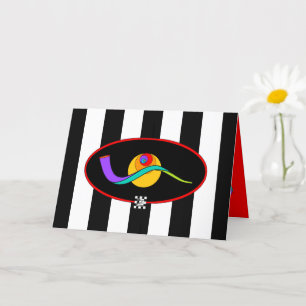 Yom Kippur Shofar Kaart