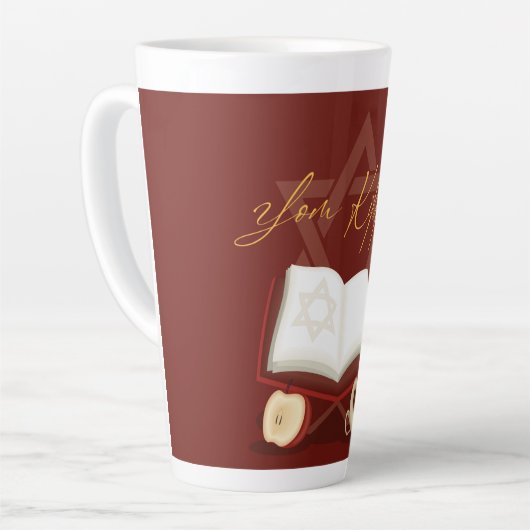 Yom Kipur Latte Mug (Angle gauche)
