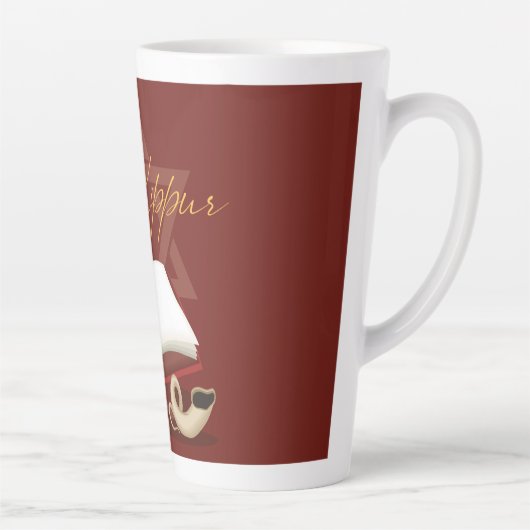 Yom Kipur Latte Mug (Droite)