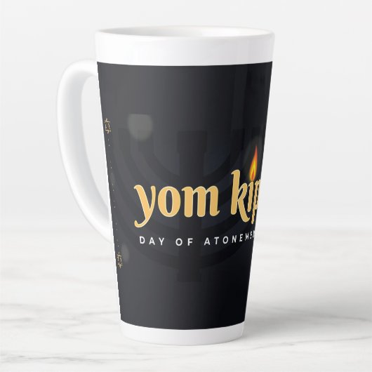 Yom Kipur Latte Mug (Angle gauche)