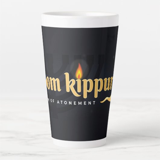Yom Kipur Latte Mug (Devant)