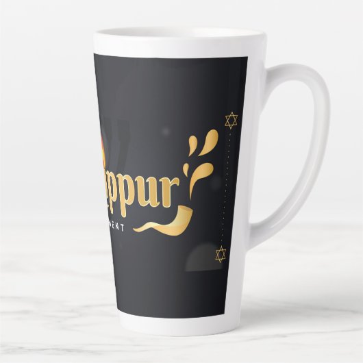 Yom Kipur Latte Mug (Droite)