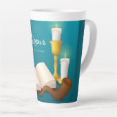 Yom Kipur Latte Mug (Angle droit)