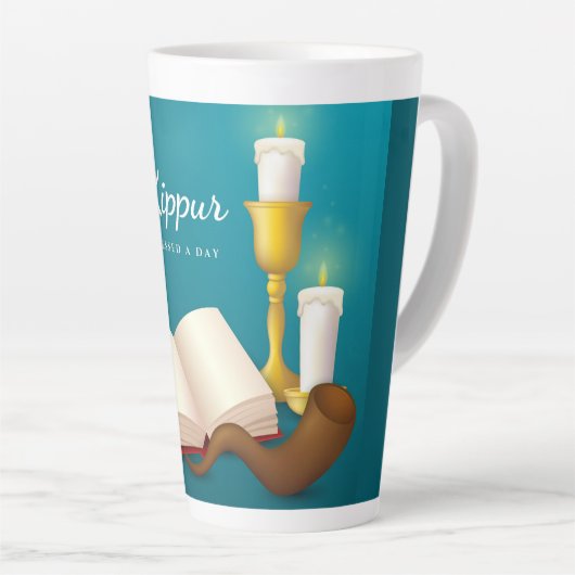 Yom Kipur Latte Mug (Angle droit)