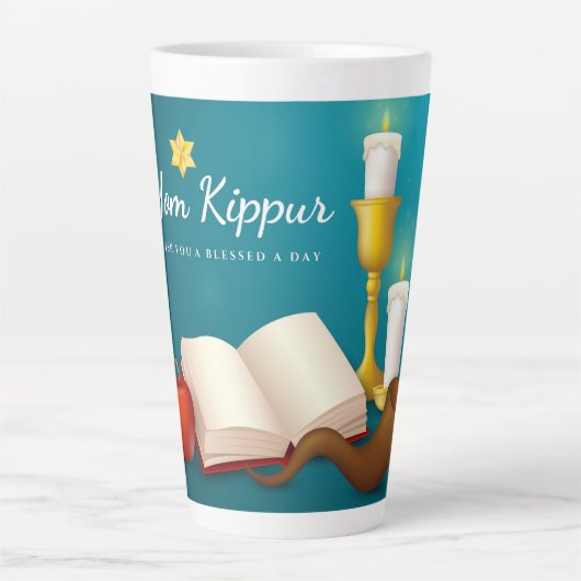 Yom Kipur Latte Mug (Devant)