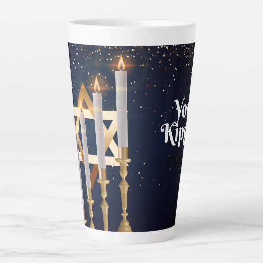 Yom Kipur Latte Mug (Devant)