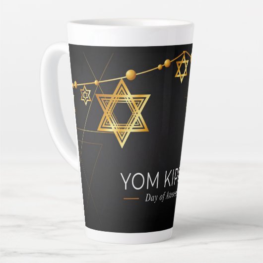 Yom Kipur Latte Mug (Angle gauche)