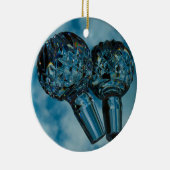Yonderd voor de Crystal Blue Skies Keramisch Ornament (Rechts)