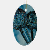 Yonderd voor de Crystal Blue Skies Keramisch Ornament (Rechts)