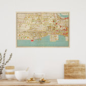 Yonkers Atlas Poster (Keuken)