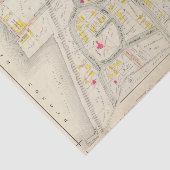 Yonkers Map Atlas Tissuepapier (Detail)