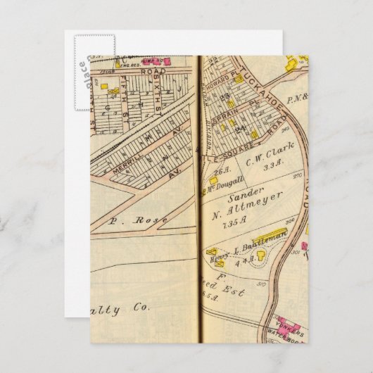 Yonkers, New York 2 Briefkaart (Voorkant / Achterkant)