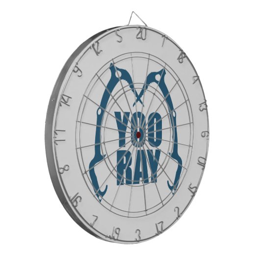 Yoo Ray (ouray) IJstijgbeeld Dartbord (Voorkant Links)