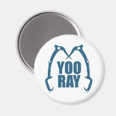 Yoo Ray (ouray) IJstijgbeeld Magneet (Voorkant / Achterkant)