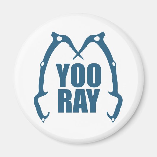 Yoo Ray (ouray) IJstijgbeeld Magneet (Voorkant)