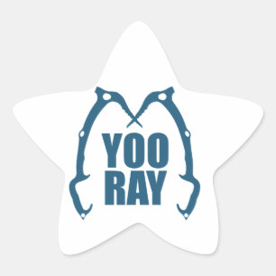 Yoo Ray (ouray) IJstijgbeeld Ster Sticker