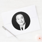 Yoon Suk Yeol Ronde Sticker (Envelop)