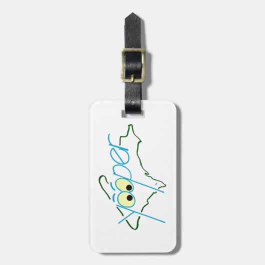 Yooper Bagagelabel! Bagagelabel (Voorkant verticaal)