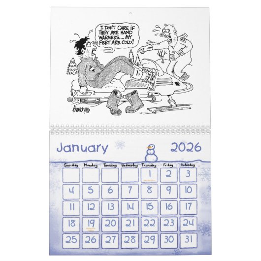 Yooper Calendar Kalender (Jan 2026)